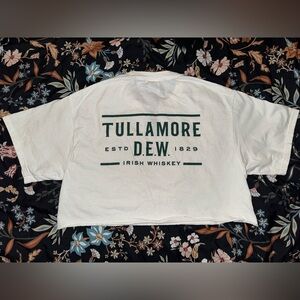 Tullamore Dew White Cropped T-Shirt